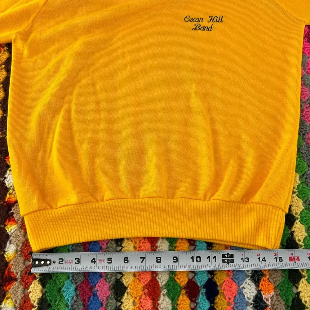 Vintage 60s 70s USA Made Dodger Sportswear Maryland Oxon Hill Band Embro…